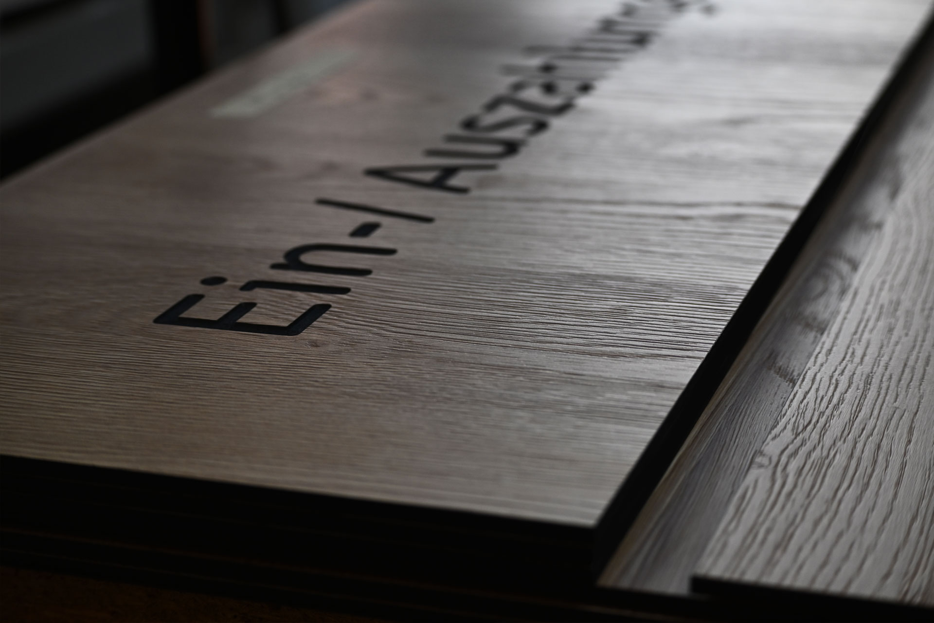 CNC-gefräste Inlays aus MDF